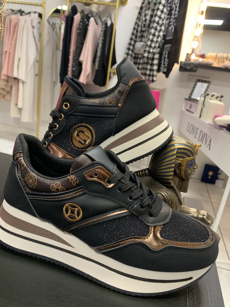 Trainers Designer Inspred LV Black