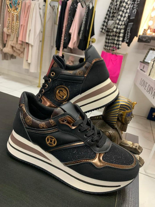 Trainers Designer Inspred LV Black