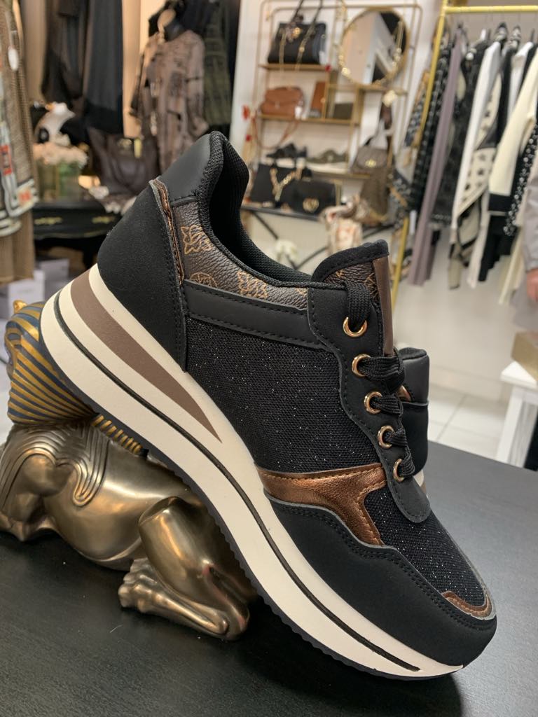 Trainers Designer Inspred LV Black