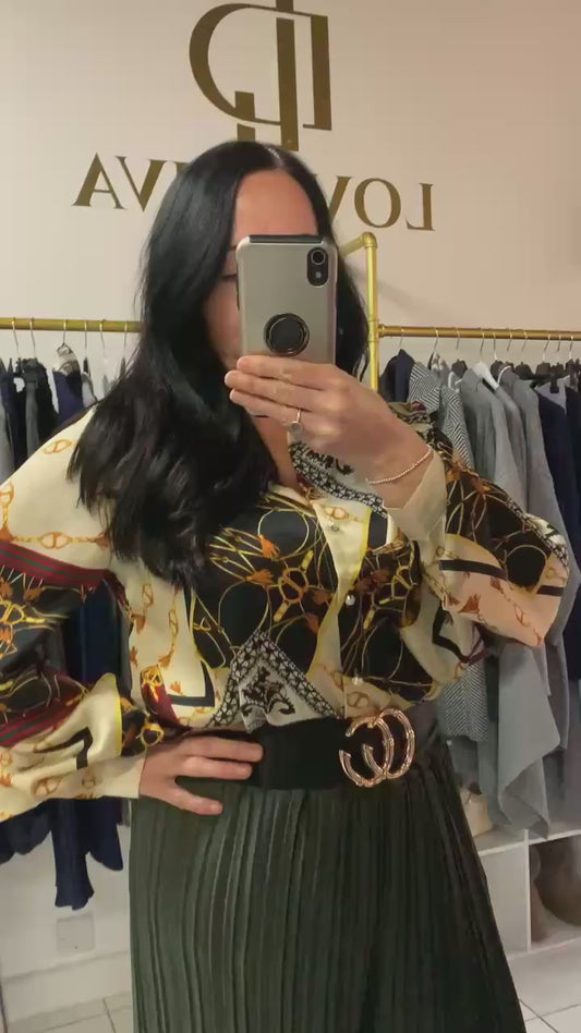 Gucci Inspired Blouse